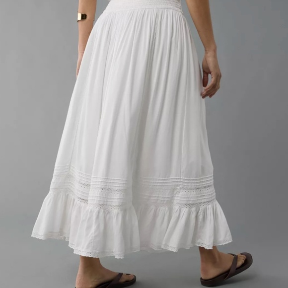AE High-Waisted Ruffle Maxi Skirt - Picture 1 of 4
